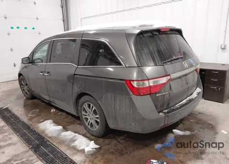 2012 Honda Odyssey Ex-L из США, поврежденный, VIN 5FNRL5H66CB118032